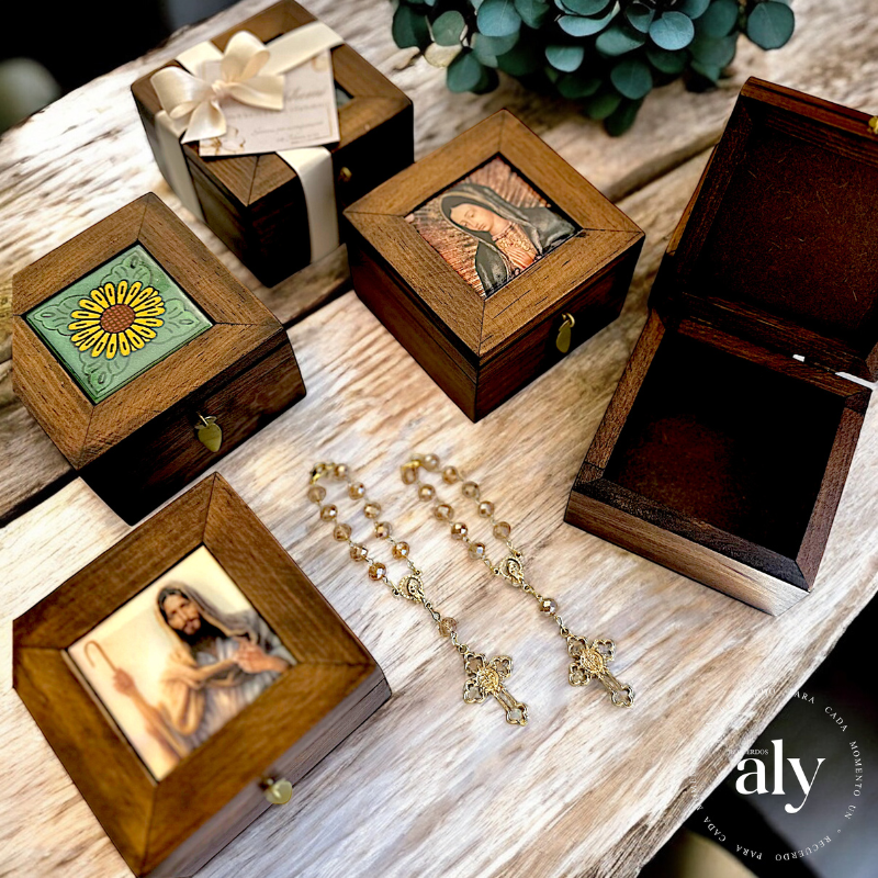 Alhajero de madera chico