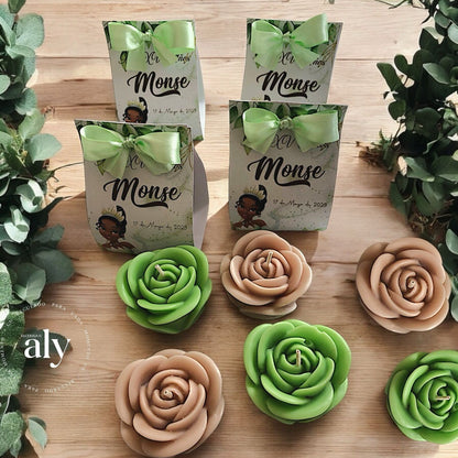 Flor de rosa aromática