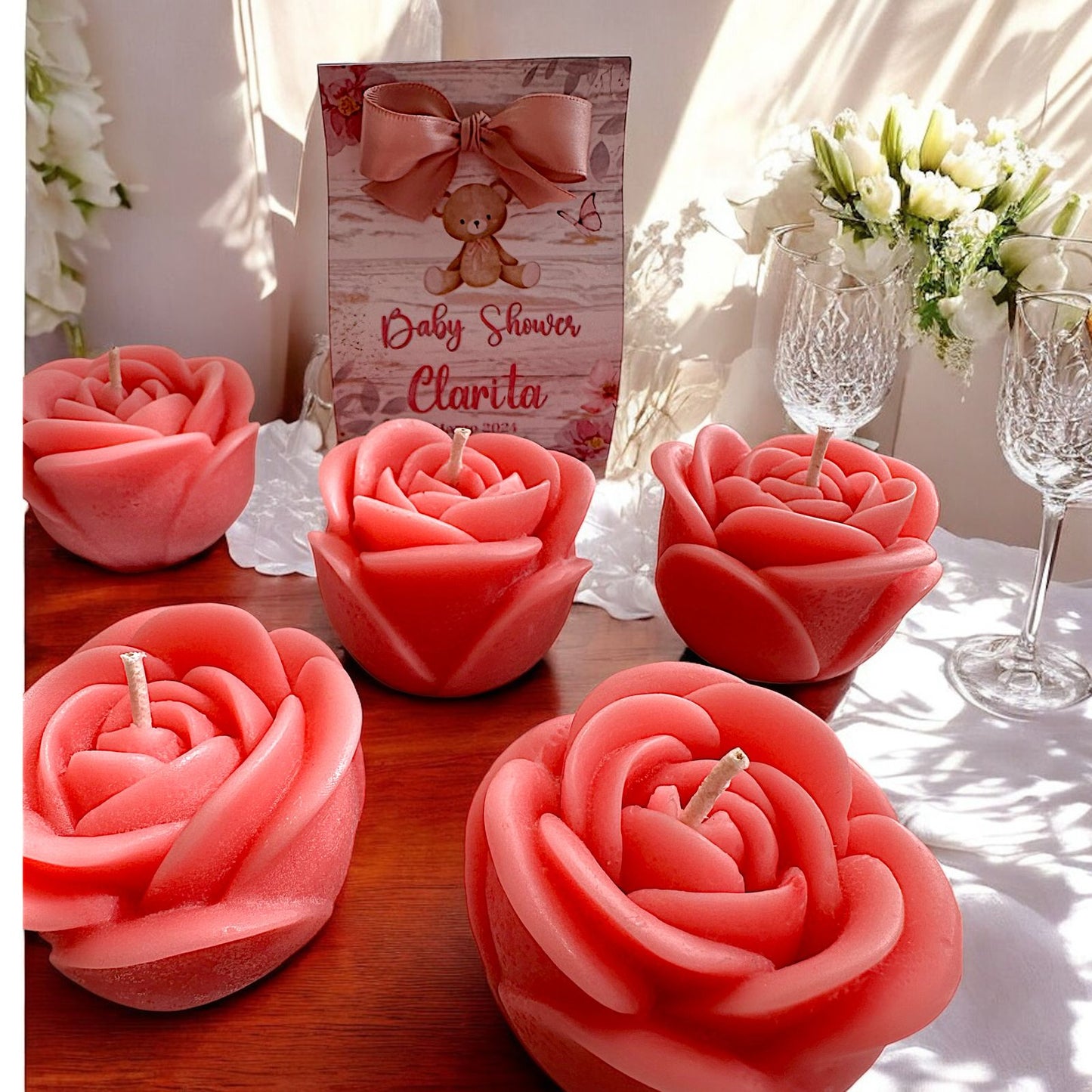 Flor de rosa aromática